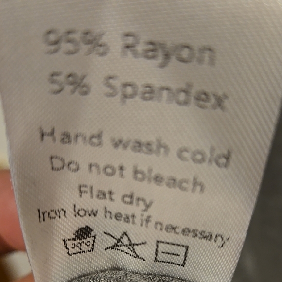 Doublju Gray Oversized Short Sleeve T-Shirt - Picture 6 of 6